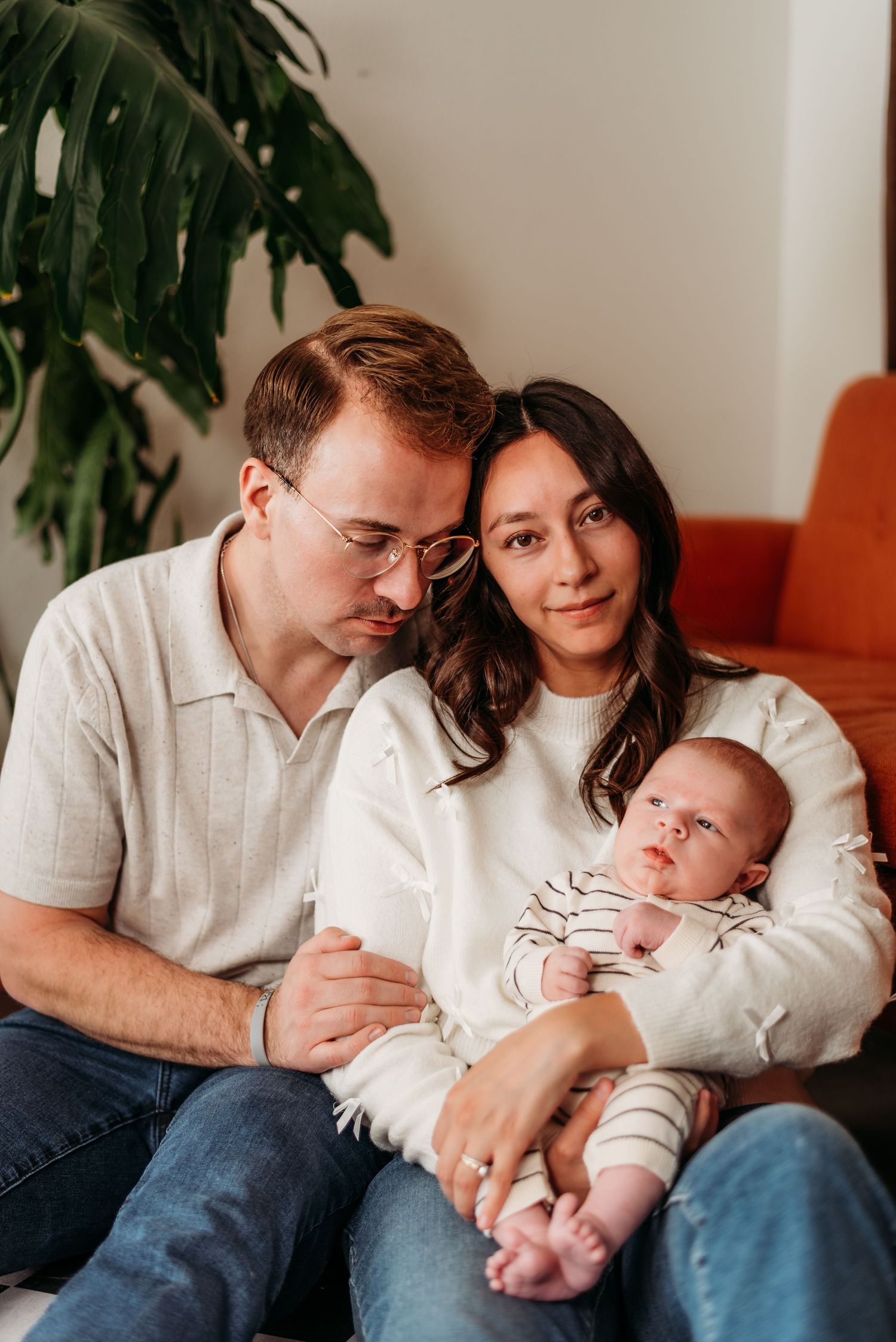 Denver family photographer candid outdoor session