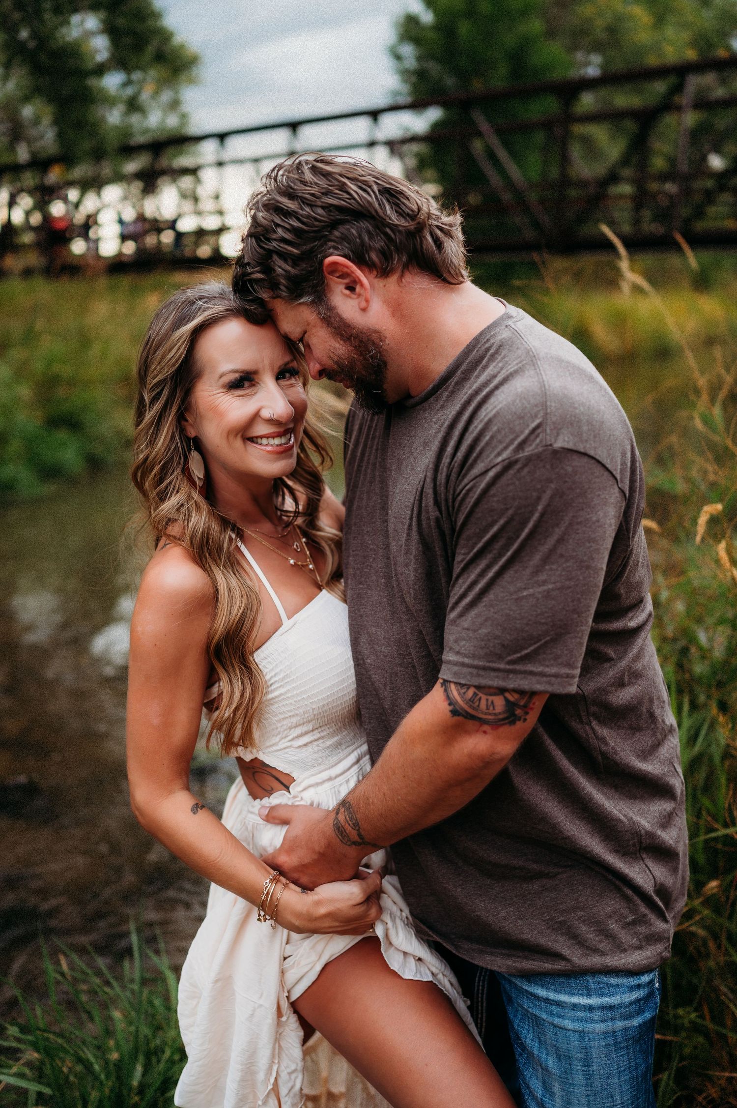 Denver family photographer candid outdoor session