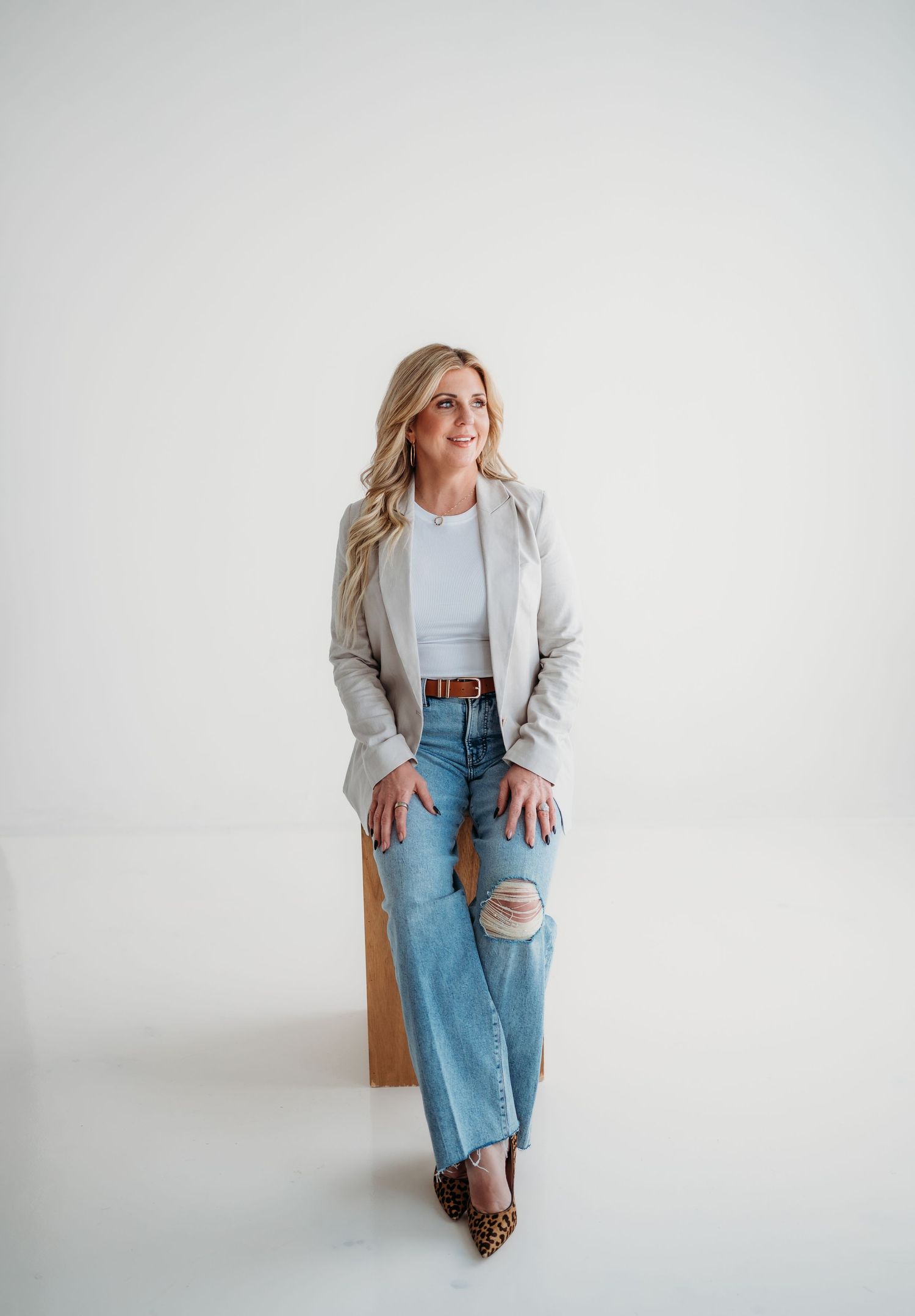 Denver branding photographer session for female business owner