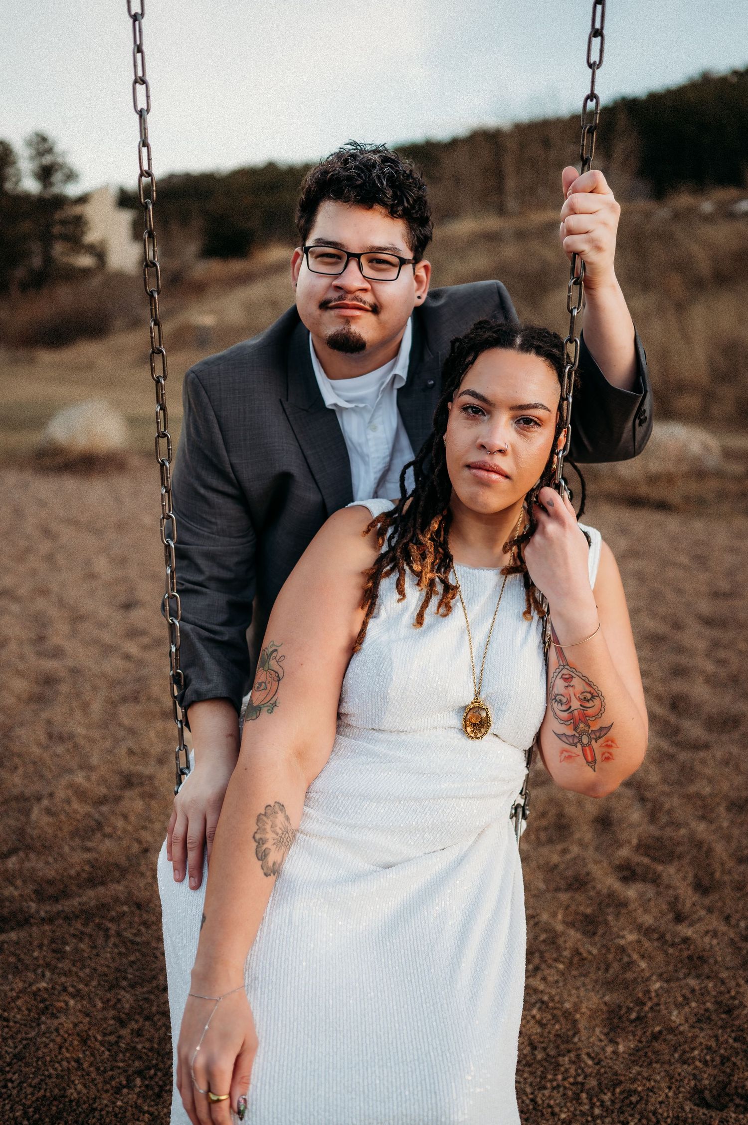 Colorado elopement photographer mountain couple session