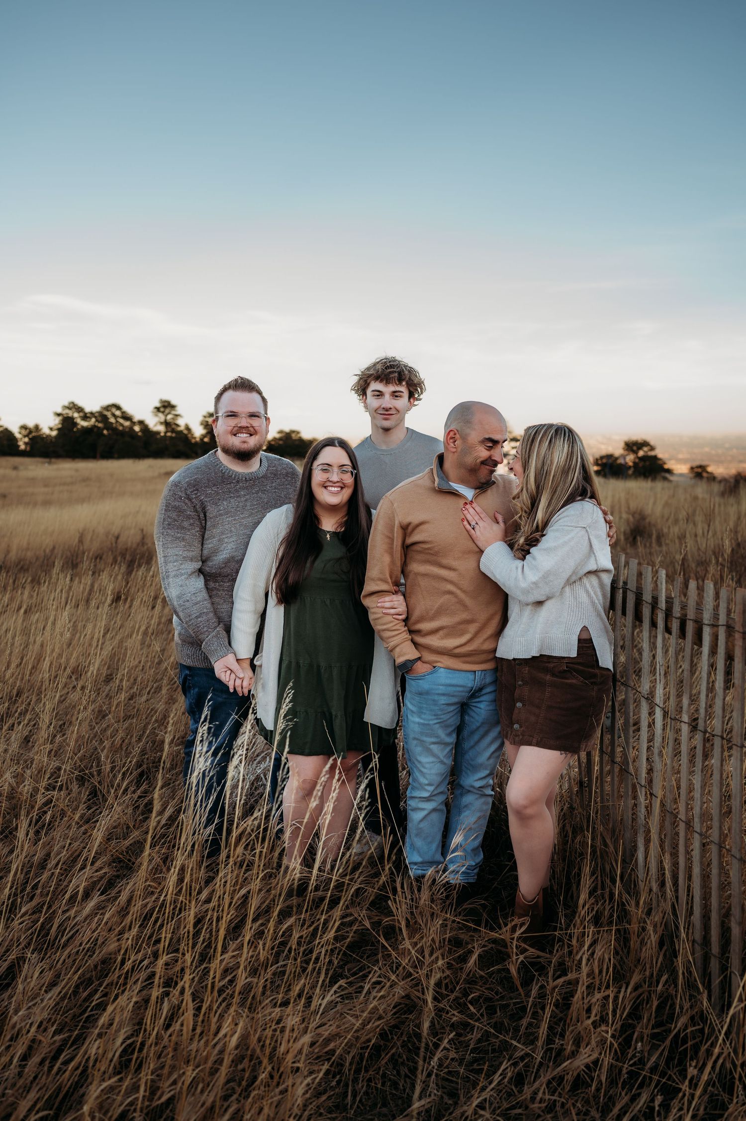 Denver family photographer candid outdoor session