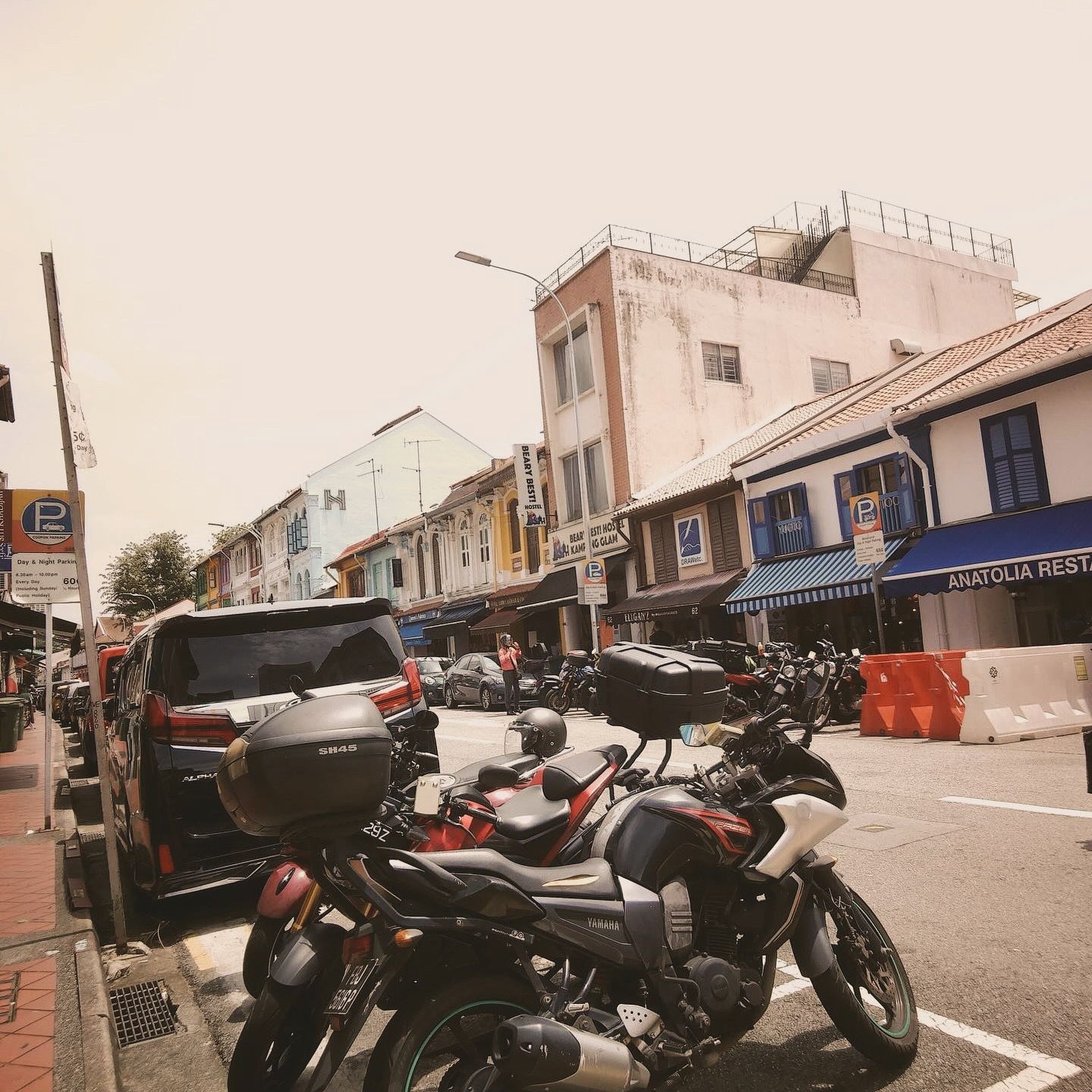 A motorbike