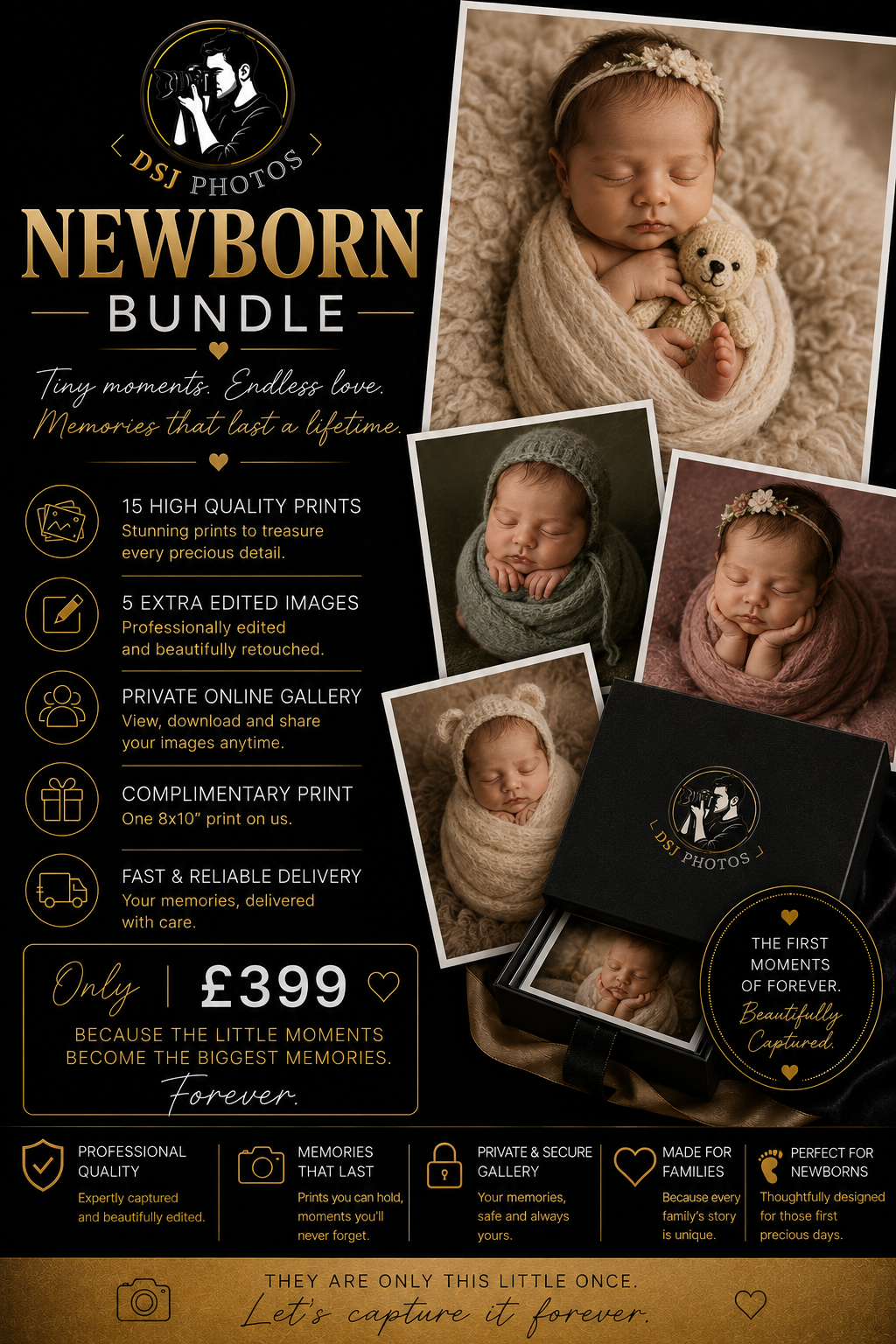 newborn shoot bundle