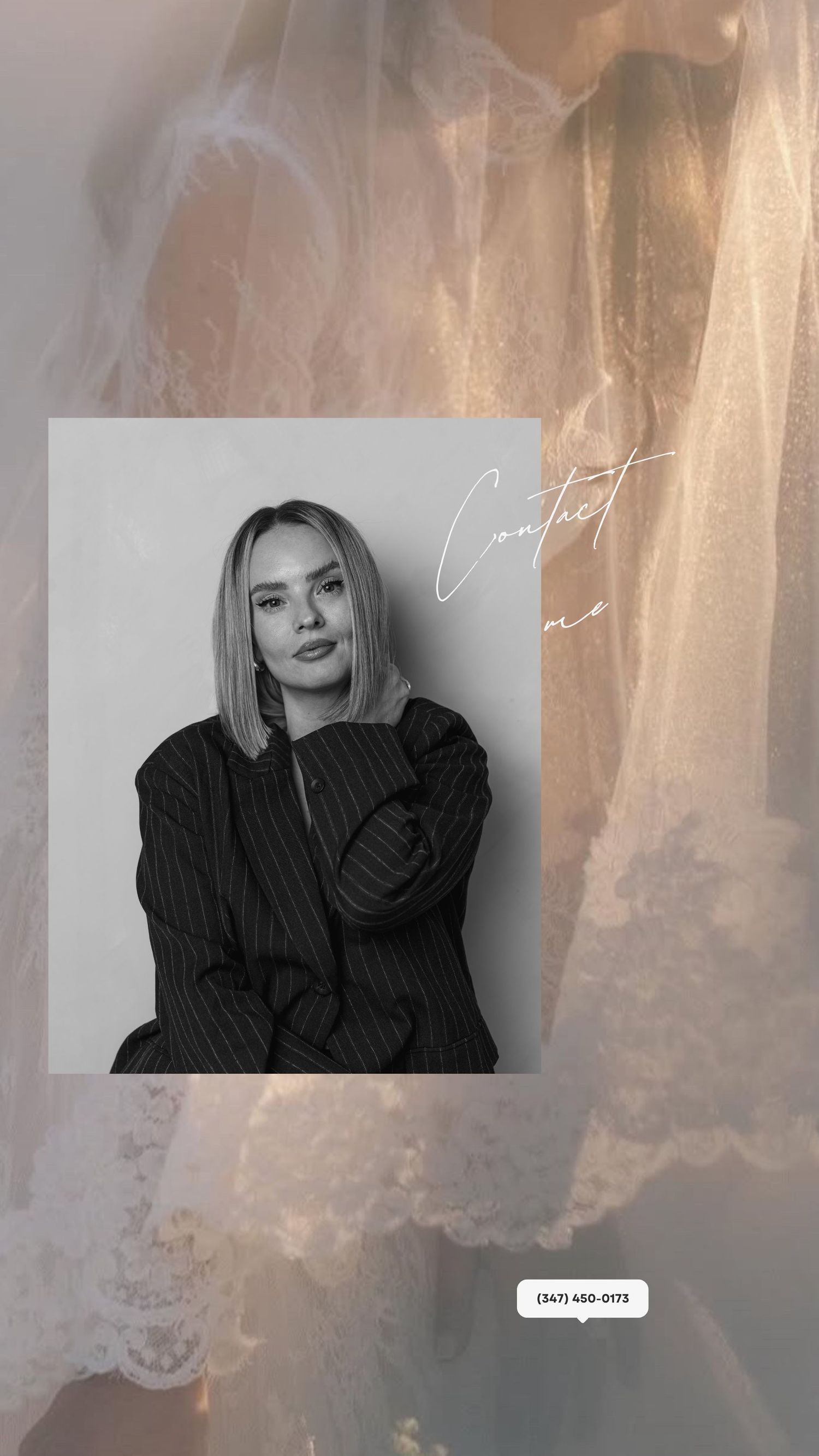 Artistic black and white portrait series showing a person in a dark sweater against a neutral background.