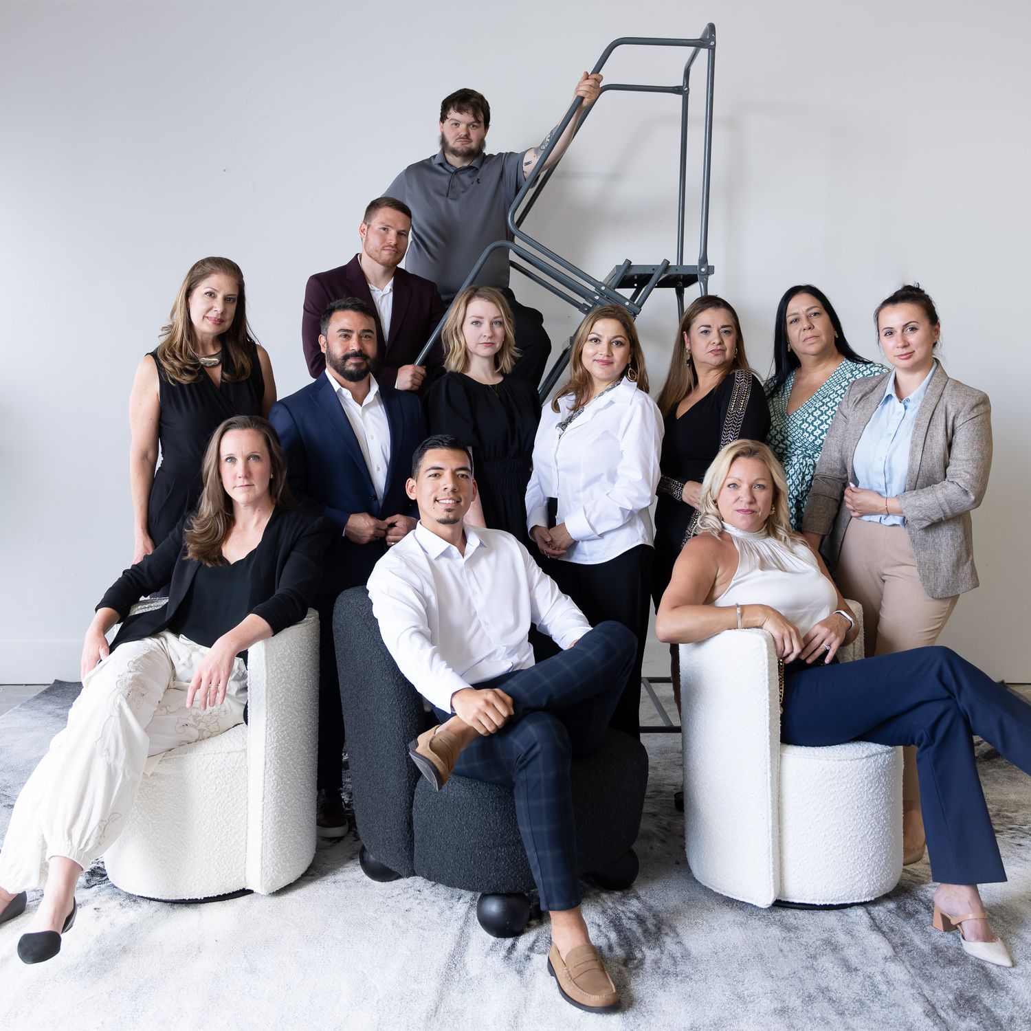 Corporate headshots for a real estate & staging company in Washington, D.C.