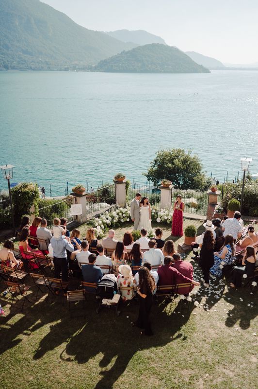matrimonio a castello oldofredi  a monte isola lettura discorso vista lago