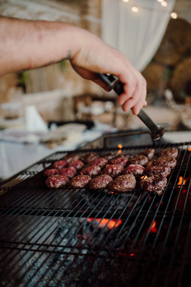 miniburger show cooking a cascina lago scuro