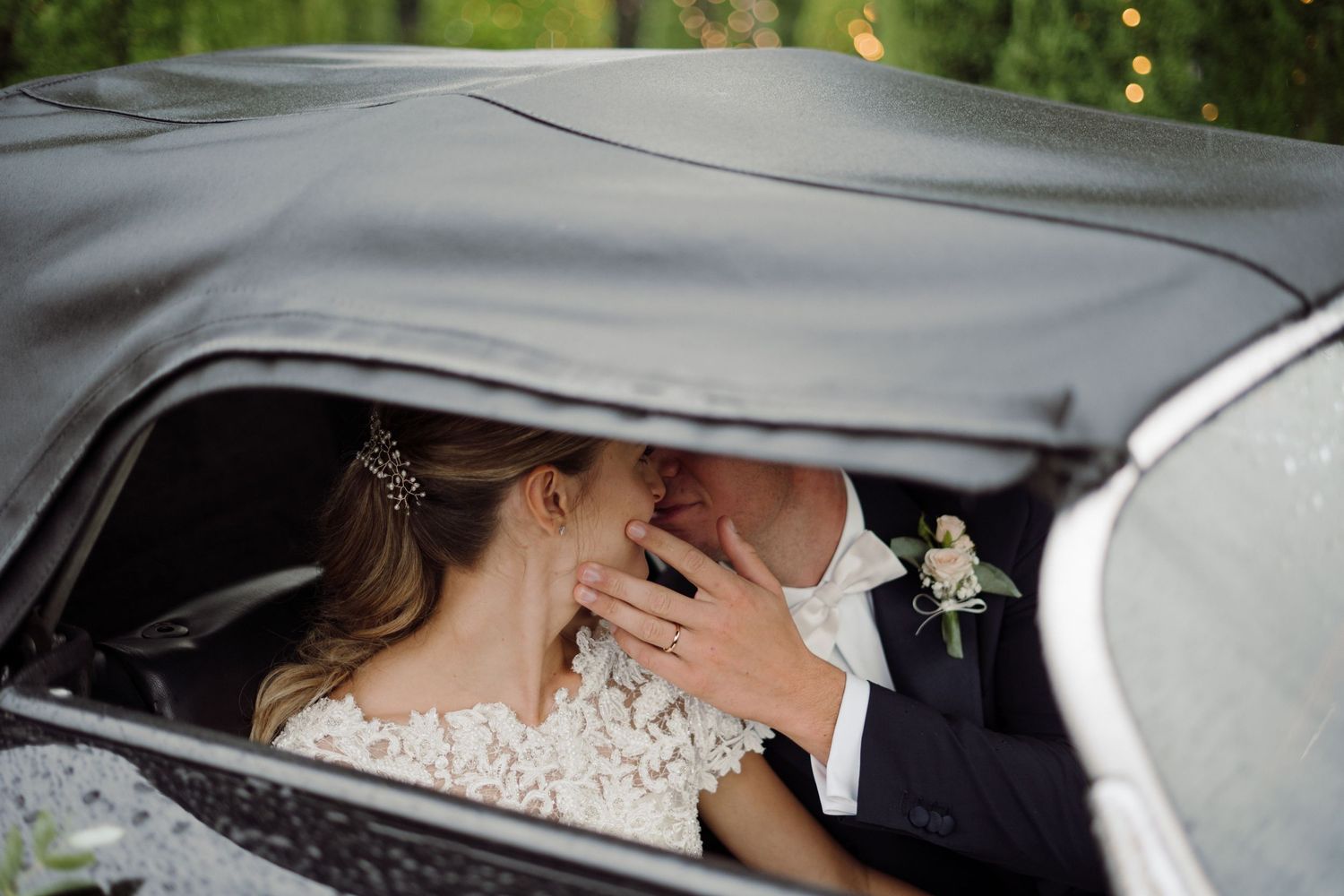 ritratto sposi a villa baiana location di matrimonio a brescia