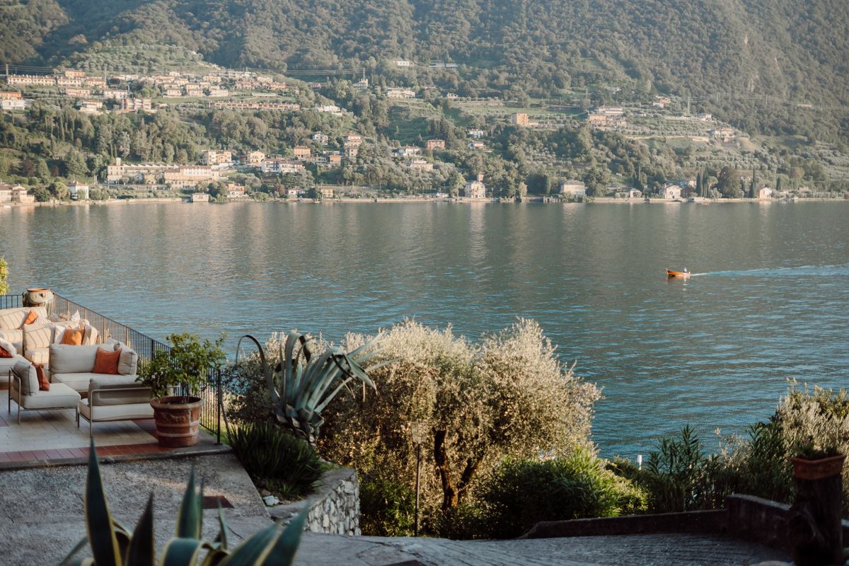 dettaglio della location castello oldofredi a monte isola sul lago d'Iseo