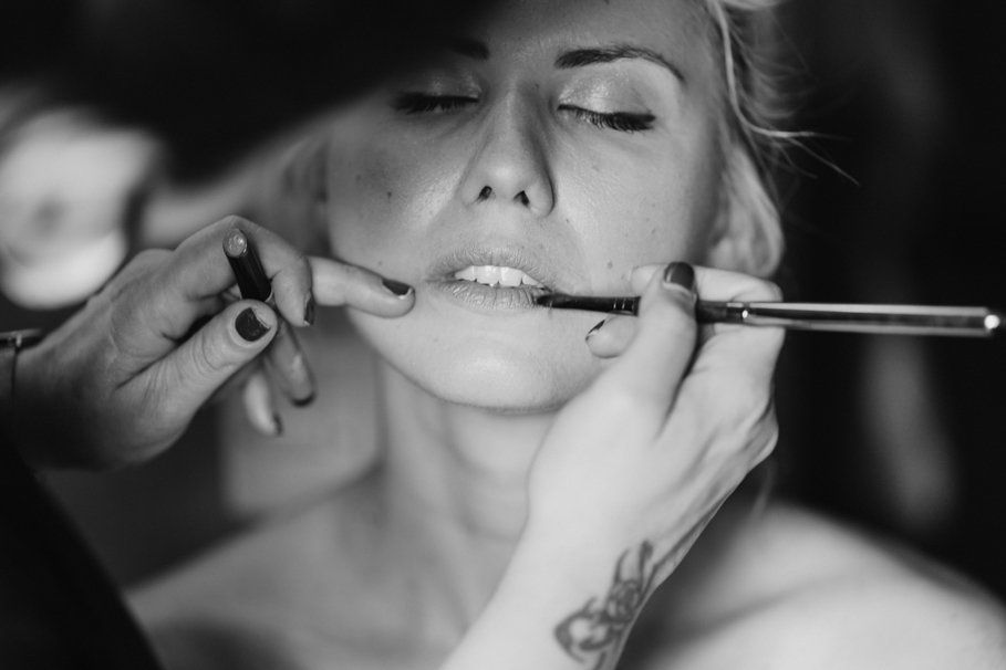 make up sposa a Tenuta Frizzoni
