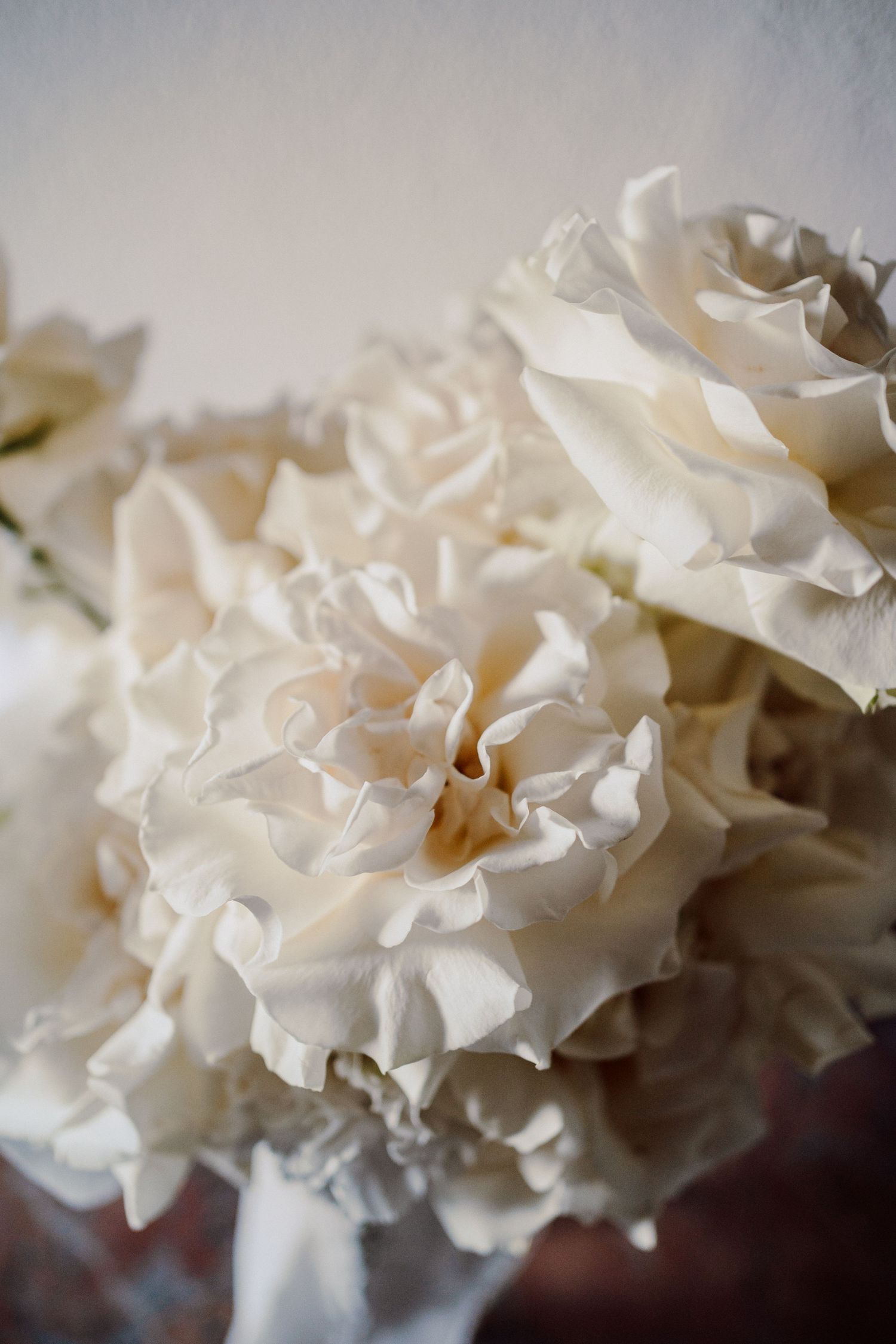 dettaglio fotografico al bouquet della sposa