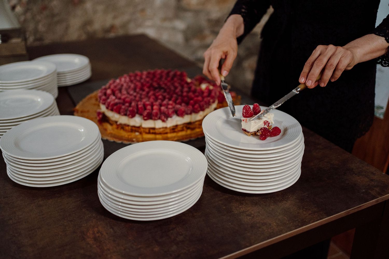Taglio torta nuziale
