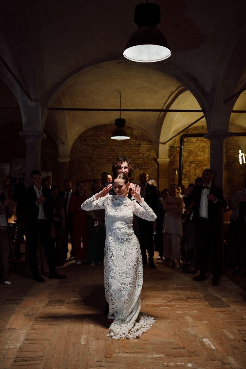 ballo sposi a cascina lago scuro