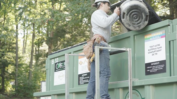 Pratiques éco-construction | Tri au chantier | Gestion des matières résiduelles