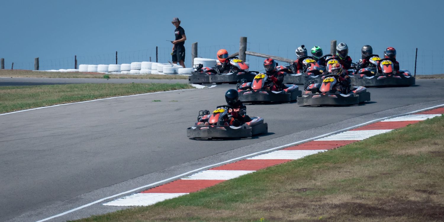 kart racers at mosport karting in Bowmanville Ontario _ Yesterday's Focus