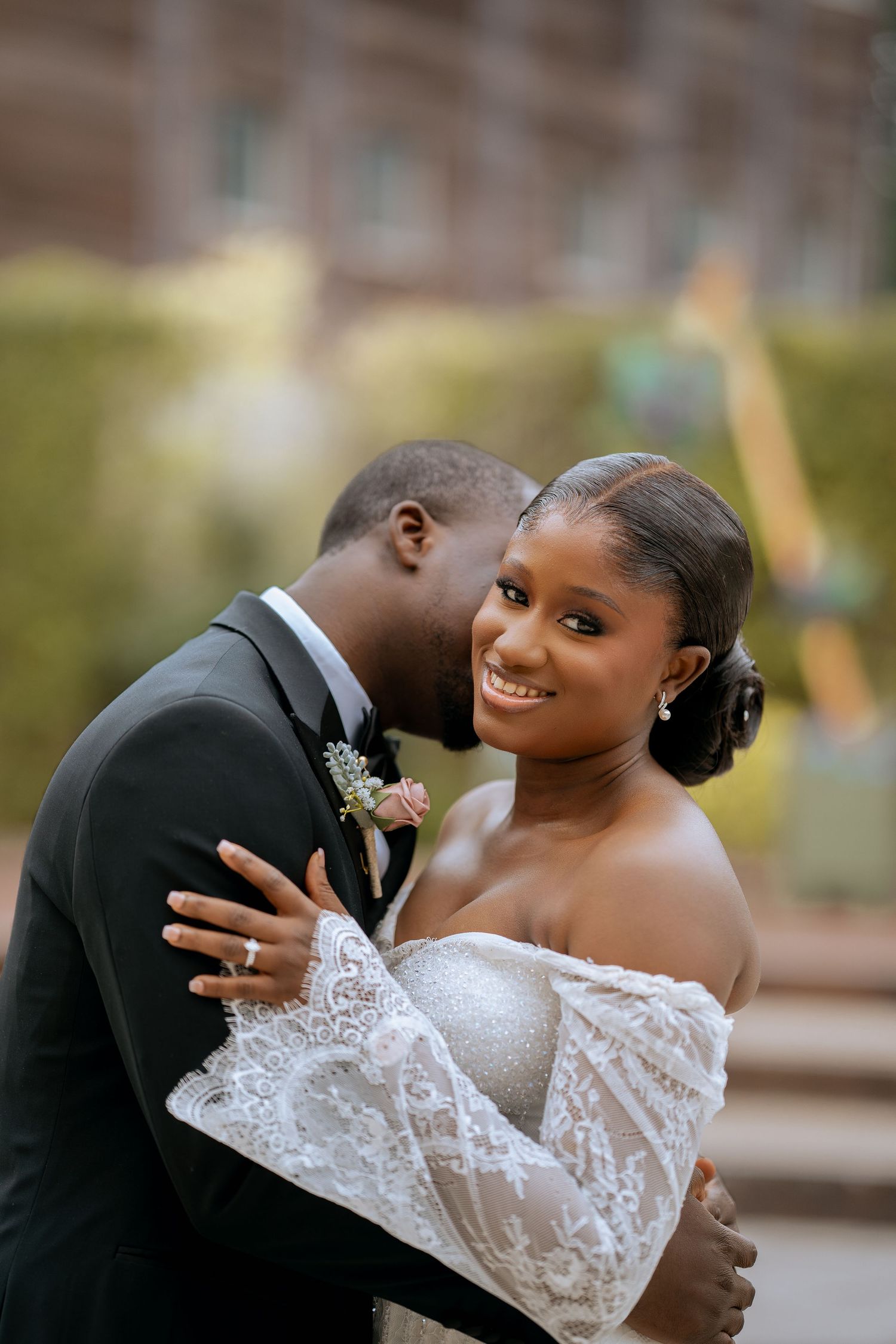 Manchester wedding photographer candid ceremony photo