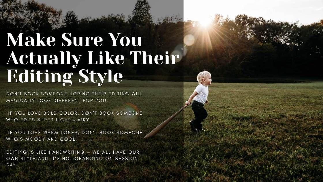 Make sure you love your photographer’s editing style. Bold, warm, and true to life family photography by ninefifteenphoto in Kentucky.