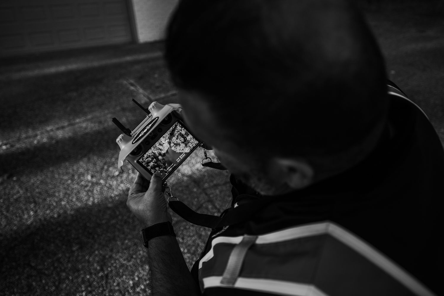Brandenburg KY drone branding photos of José Maldonado, owner of Mal-Drone-Ado, captured by ninefifteenphoto during a real estate shoot in D