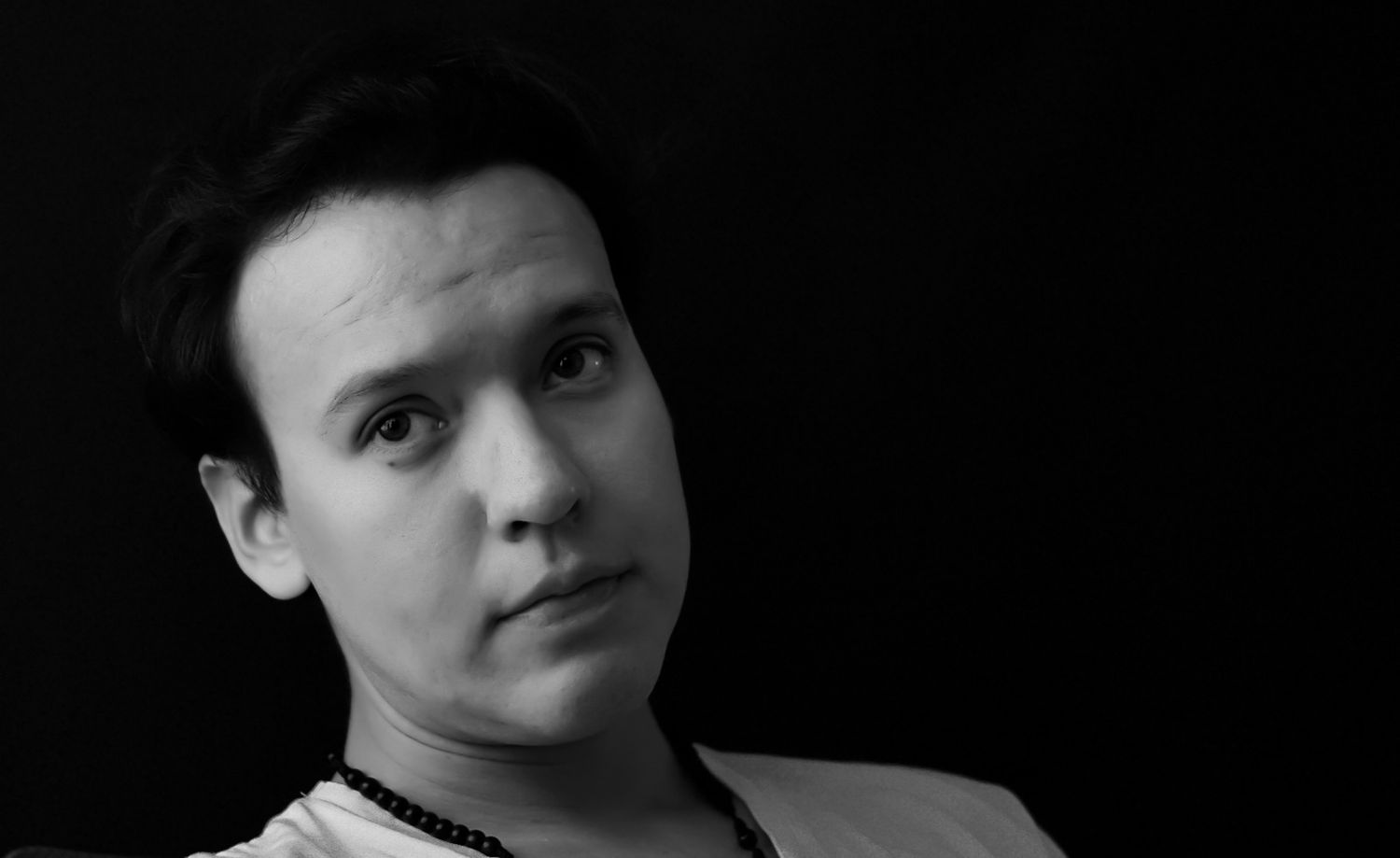 Fotografía retrato blanco y negro