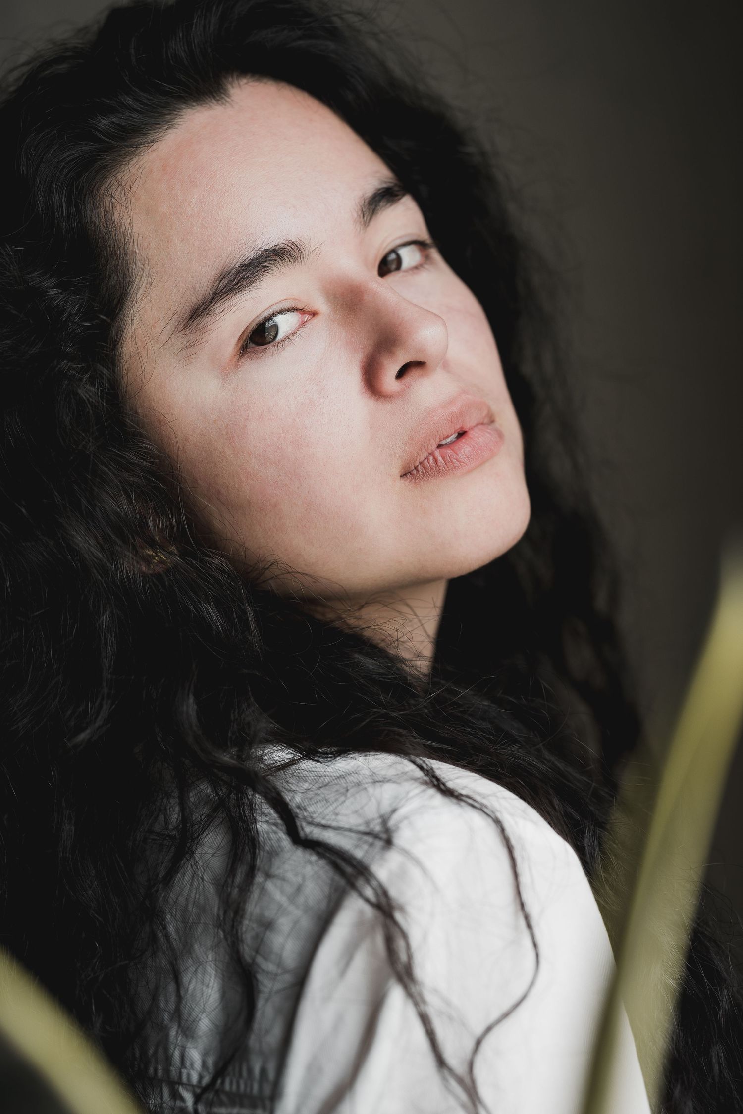 Fotografía retrato natural mujer