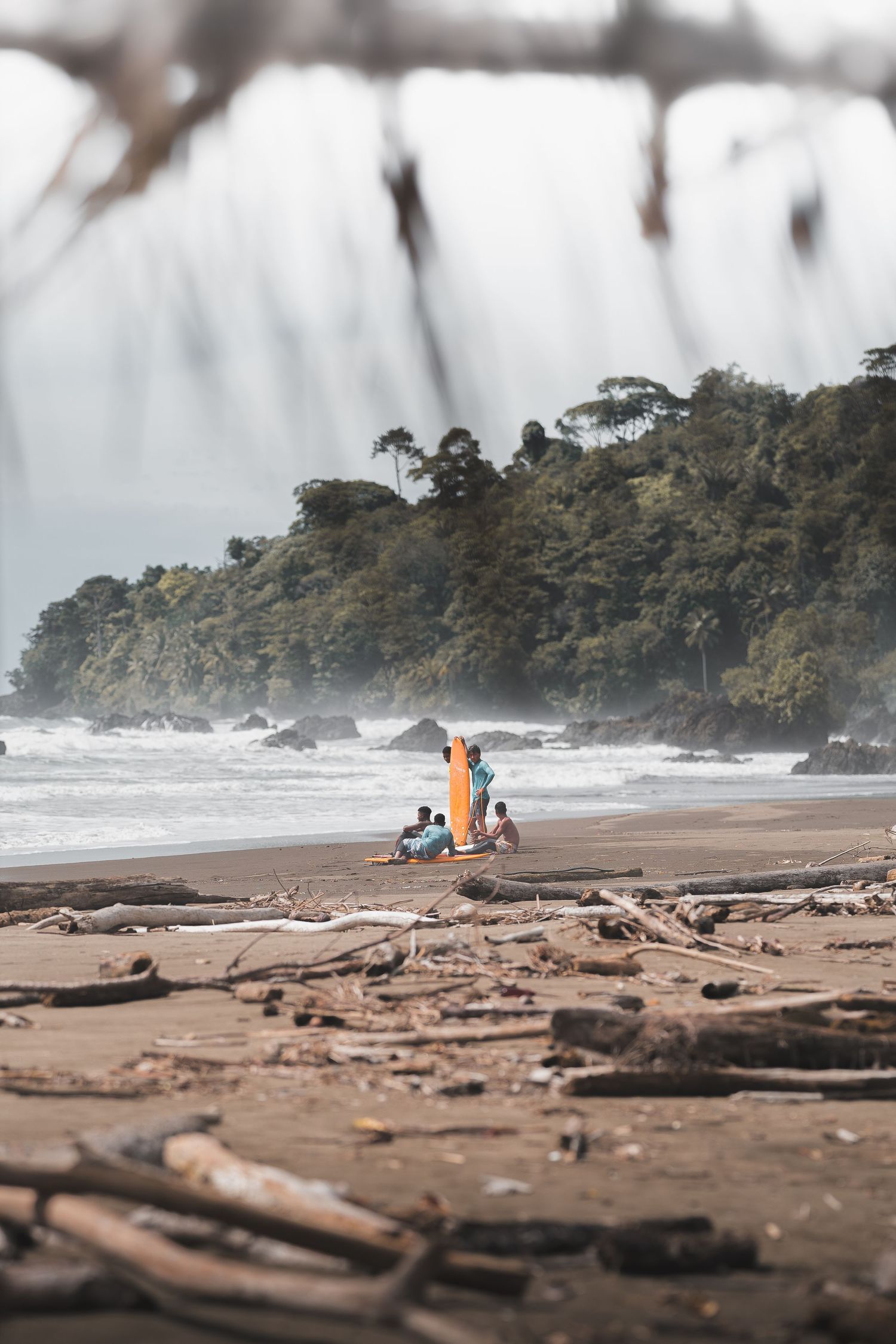 Fotografía paisaje playa colombia olas mar oceano surf