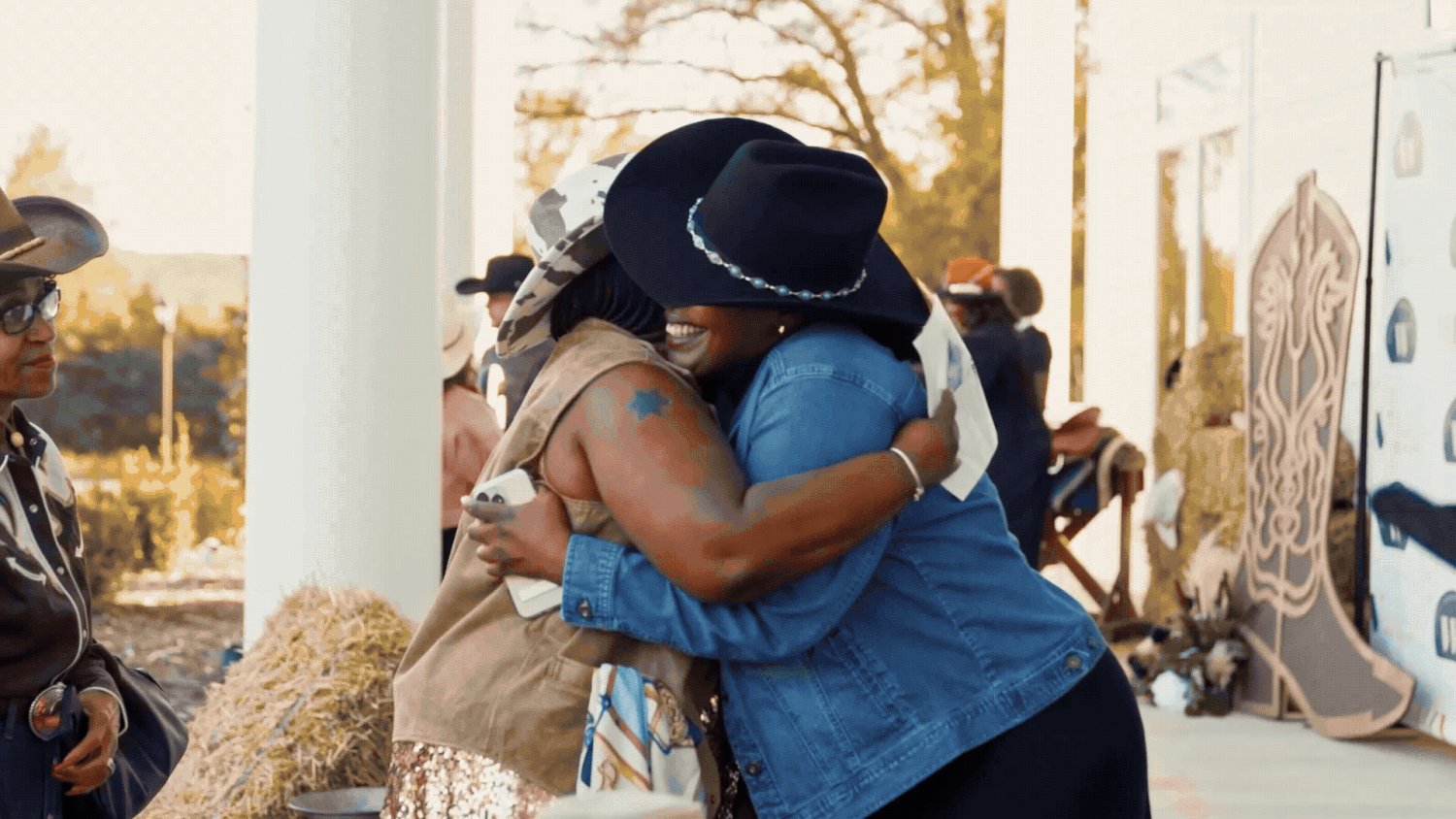Video clips of different moments at a women's empowerment event in Conway, Arkansas.