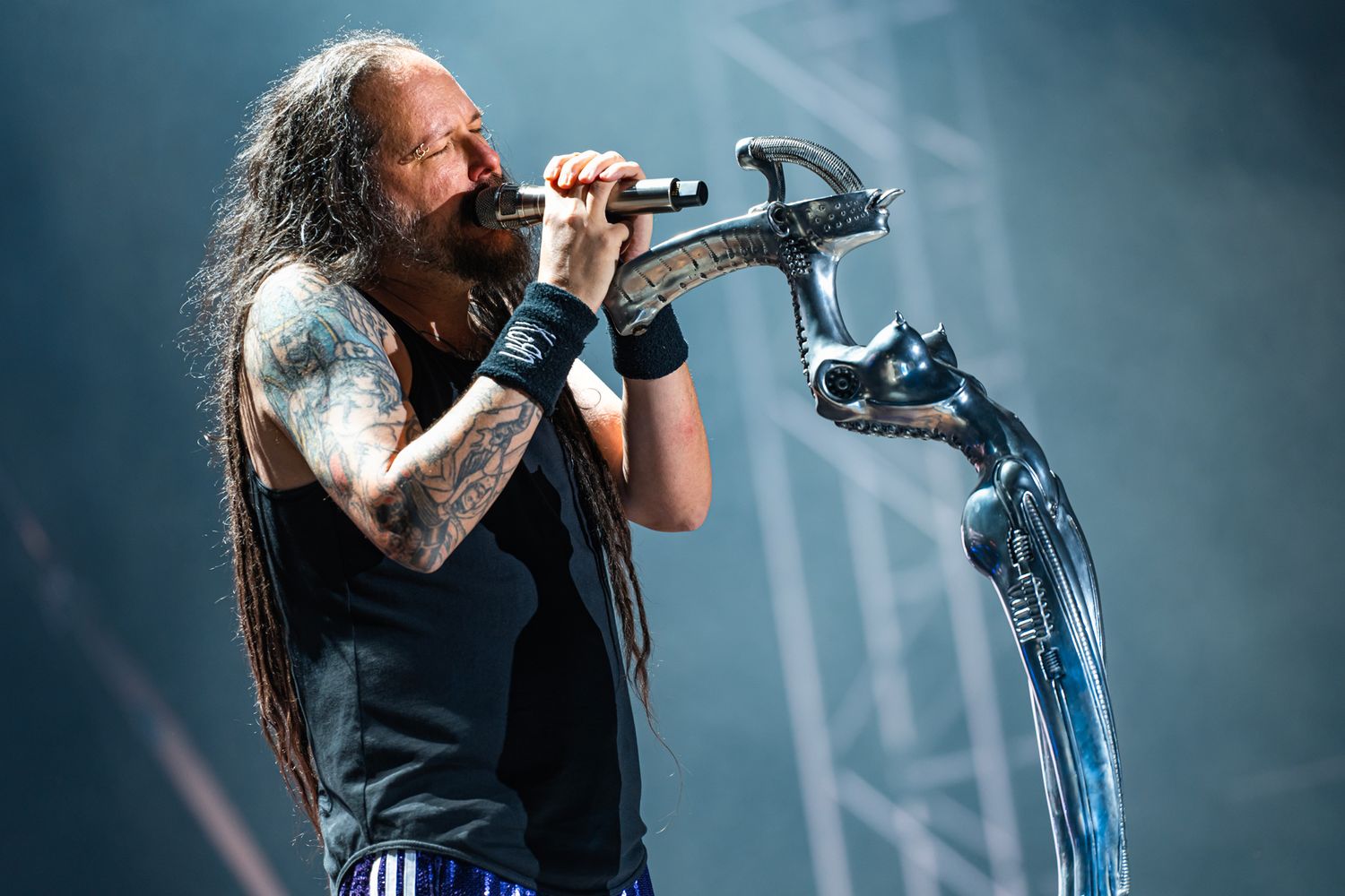 Концертна фотография на Korn в Пловдив, Hills of Rock, от Rumina Georgieva Photography за Licata.bg