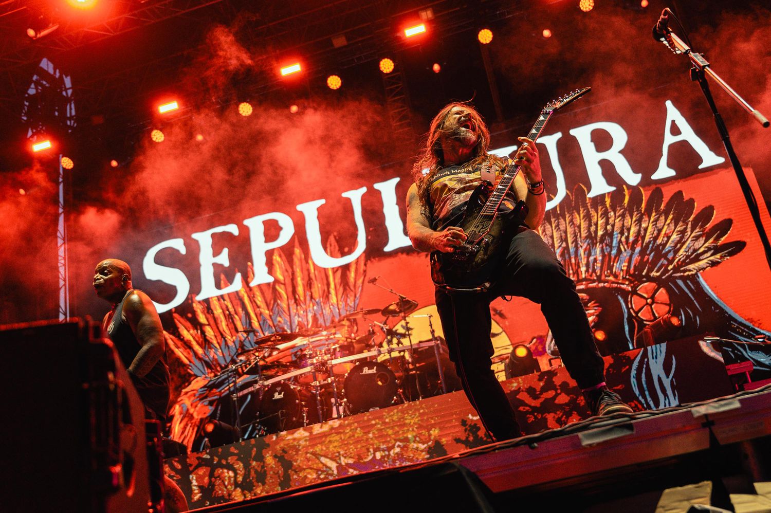 Концертна фотография на Sepultura в Пловдив, Hills of Rock от Rumina Georgieva Photography за Licata.bg