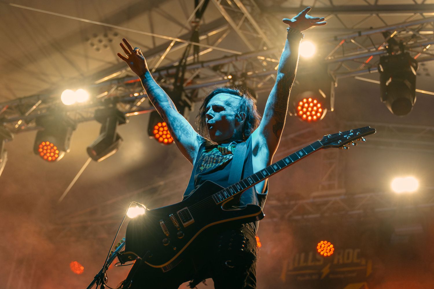 Концертна фотография на Dope в Пловдив, Hills of Rock, от Rumina Georgieva Photography за Licata.bg