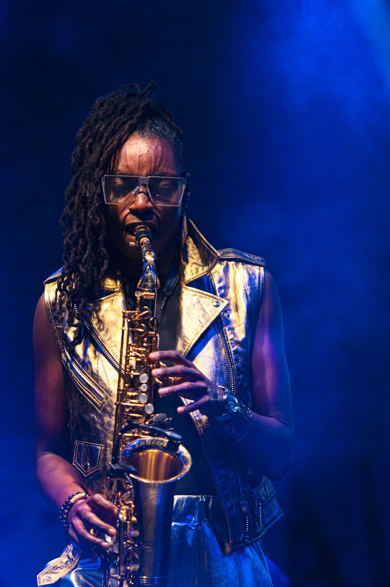 Концертна фотография на Lakecia Benjamin в София, A to Jazz Festival, от Rumina Georgieva Photography за Licata.bg