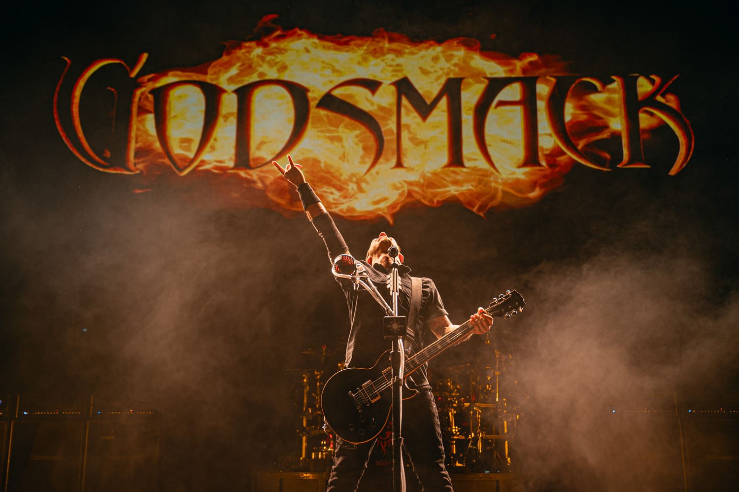 Концертна фотография на Godsmack в София от Rumina Georgieva Photography за 