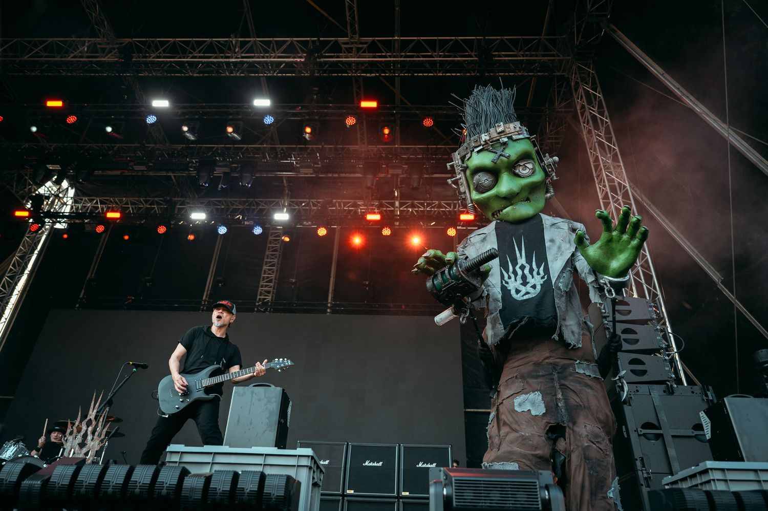 Концертна фотография на Static-X в Пловдив, Hills of Rock от Rumina Georgieva Photography за Licata.bg