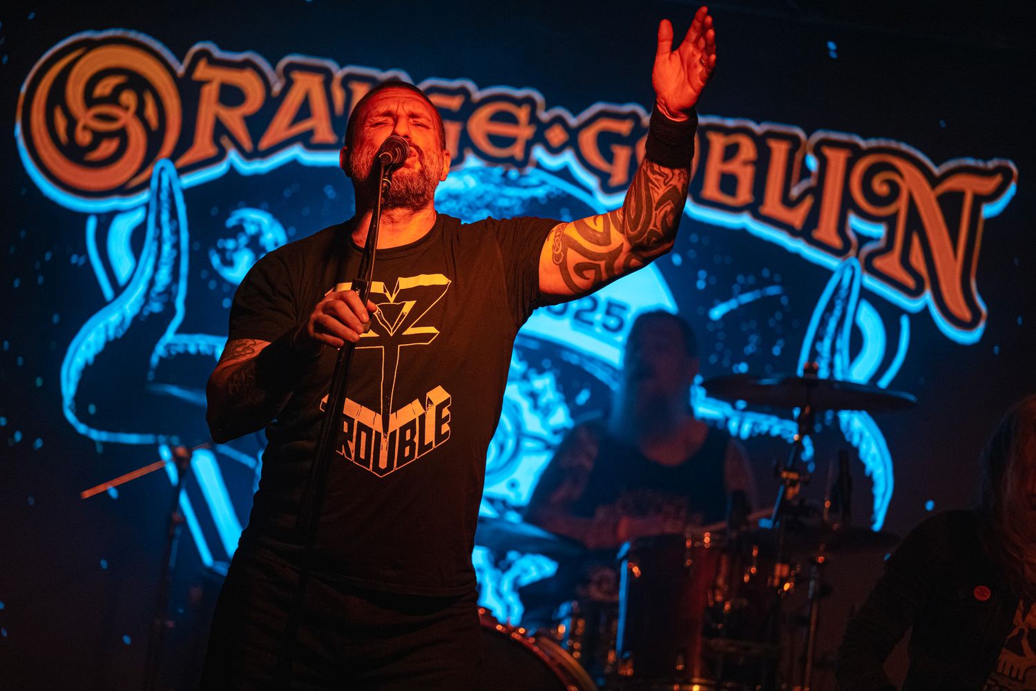 Концертна фотография на Orange Goblin в София от Rumina Georgieva Photography за Licata.bg