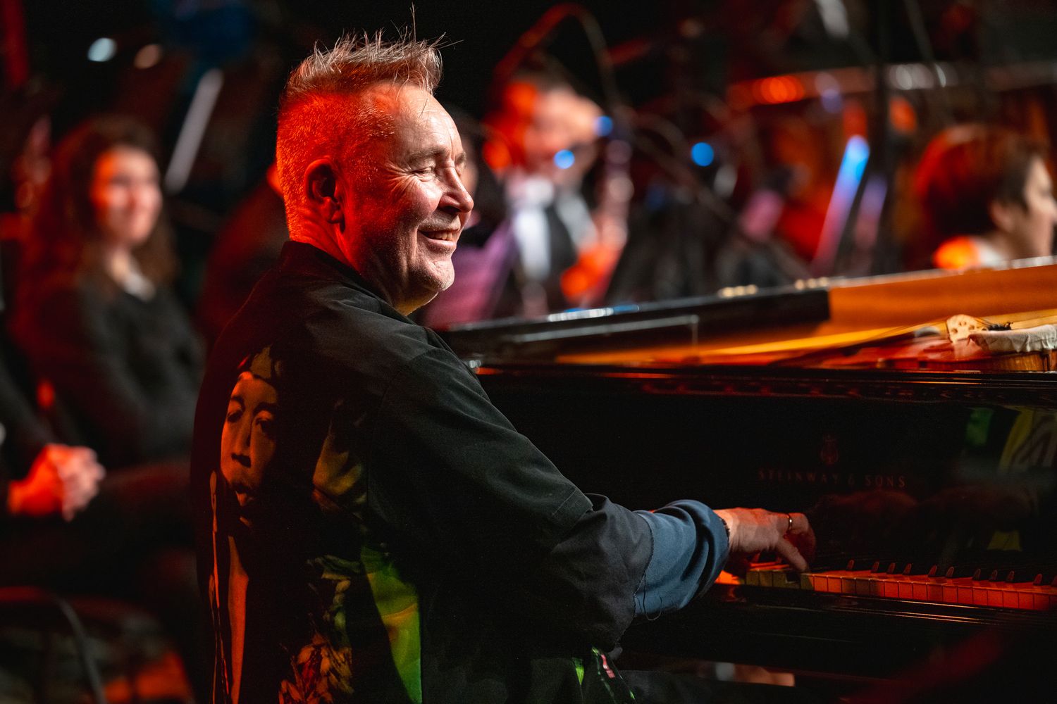 Концертна фотография на Nigel Kennedy в София от Rumina Georgieva Photography за Licata.bg
