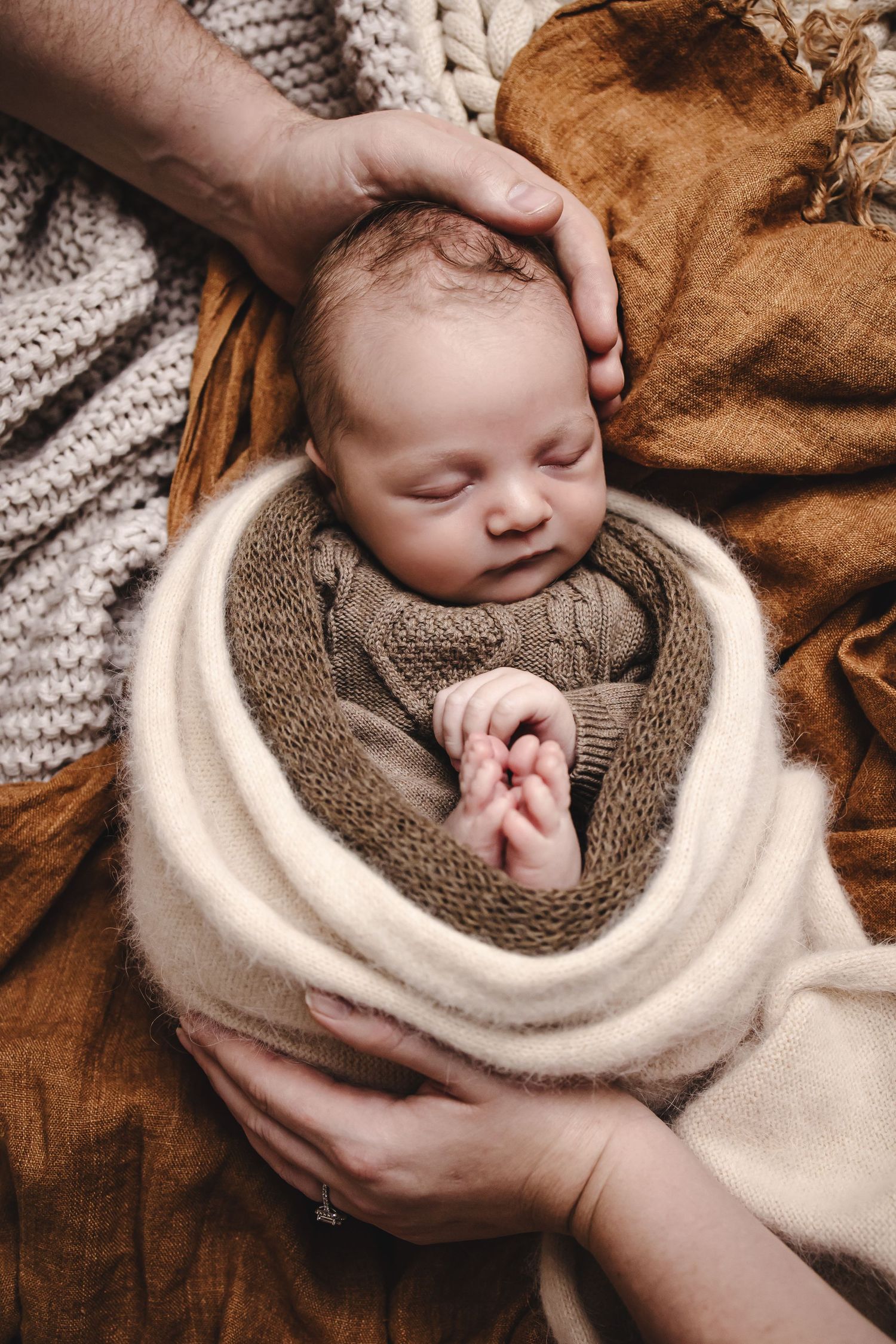 studio newborn photography session Boronia Melbourne