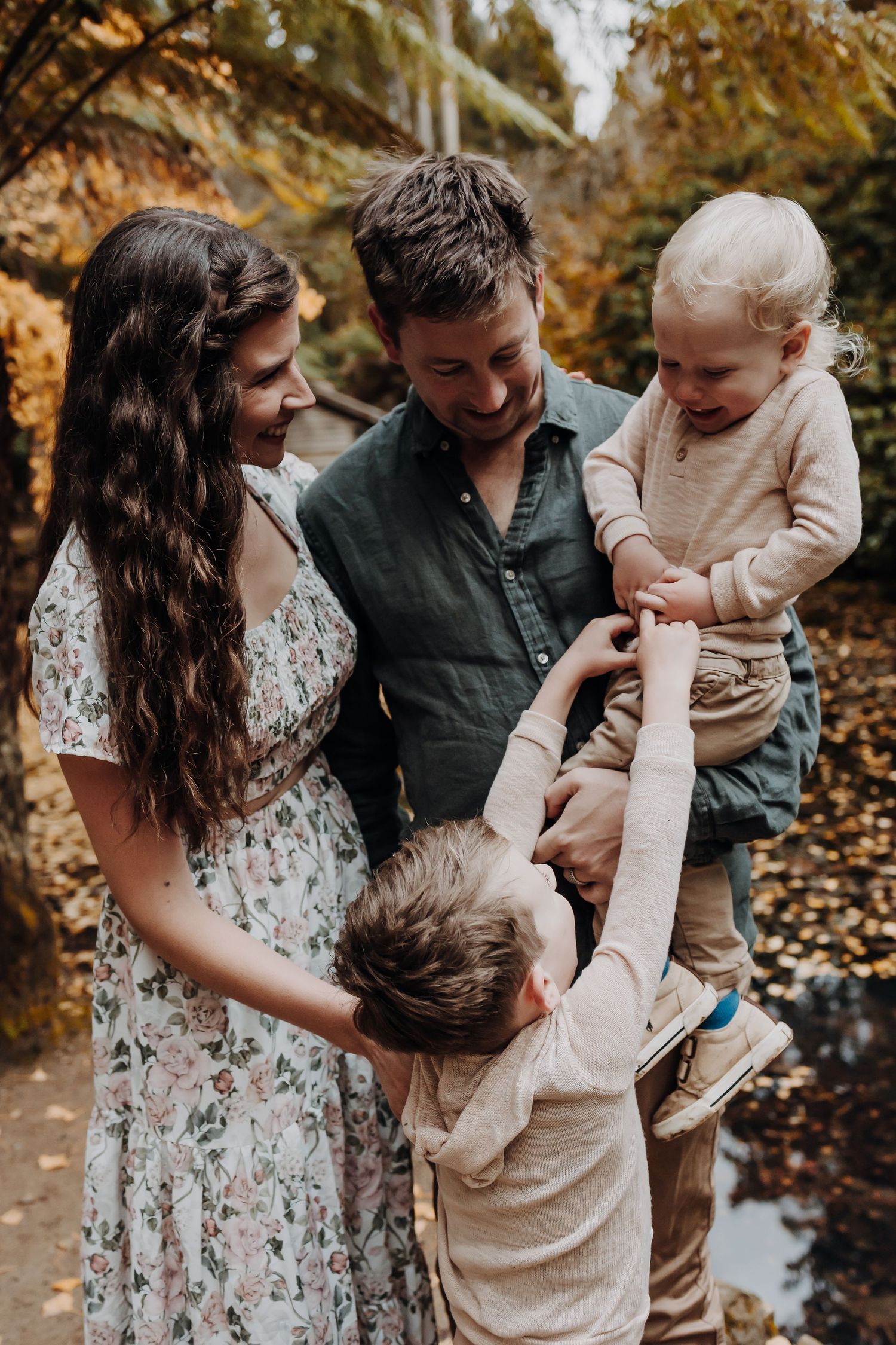 outdoor family photography session south east Melbourne