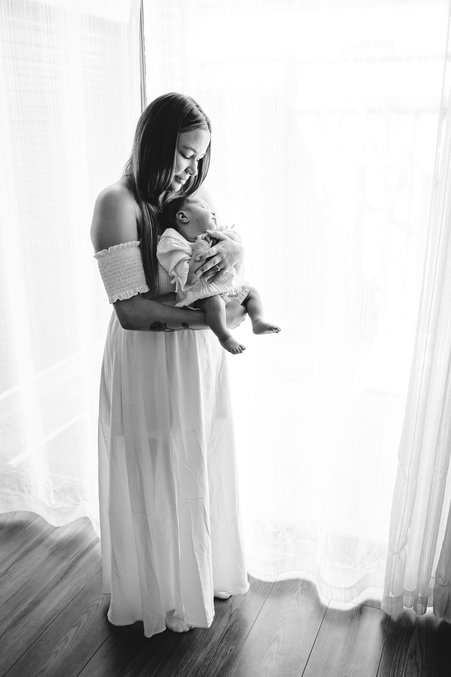 in home newborn photography session south east Melbourne