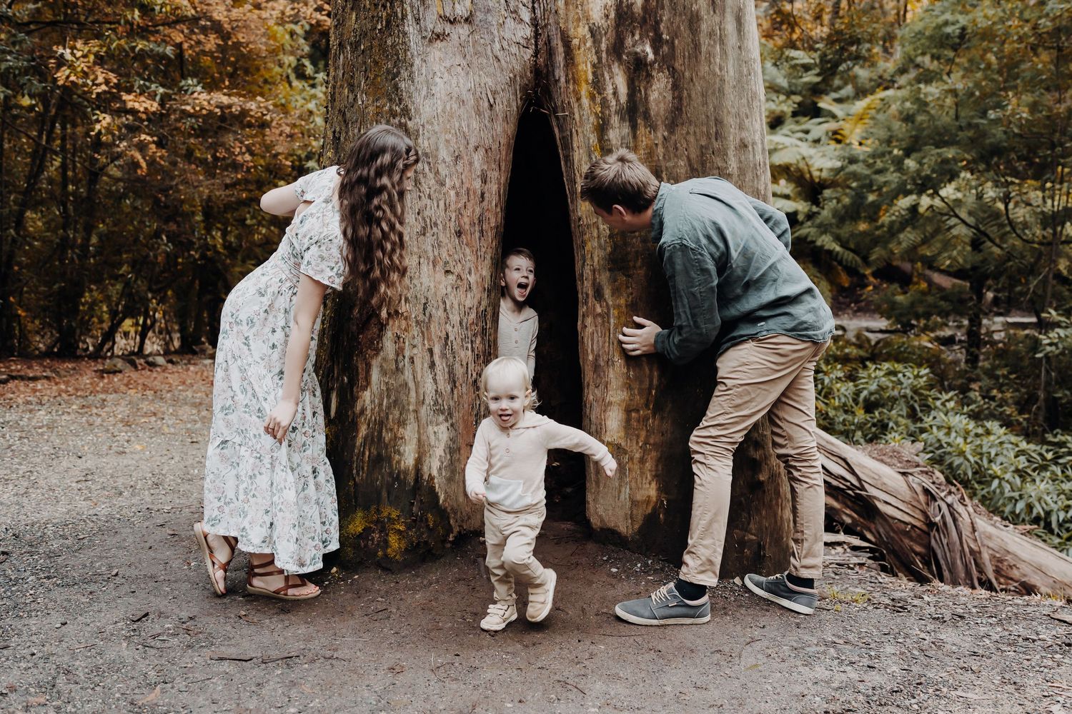 outdoor family photography session south east Melbourne