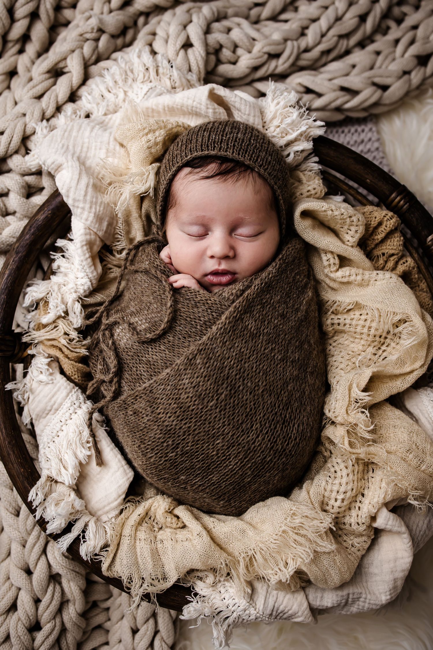 studio newborn photography session Boronia Melbourne