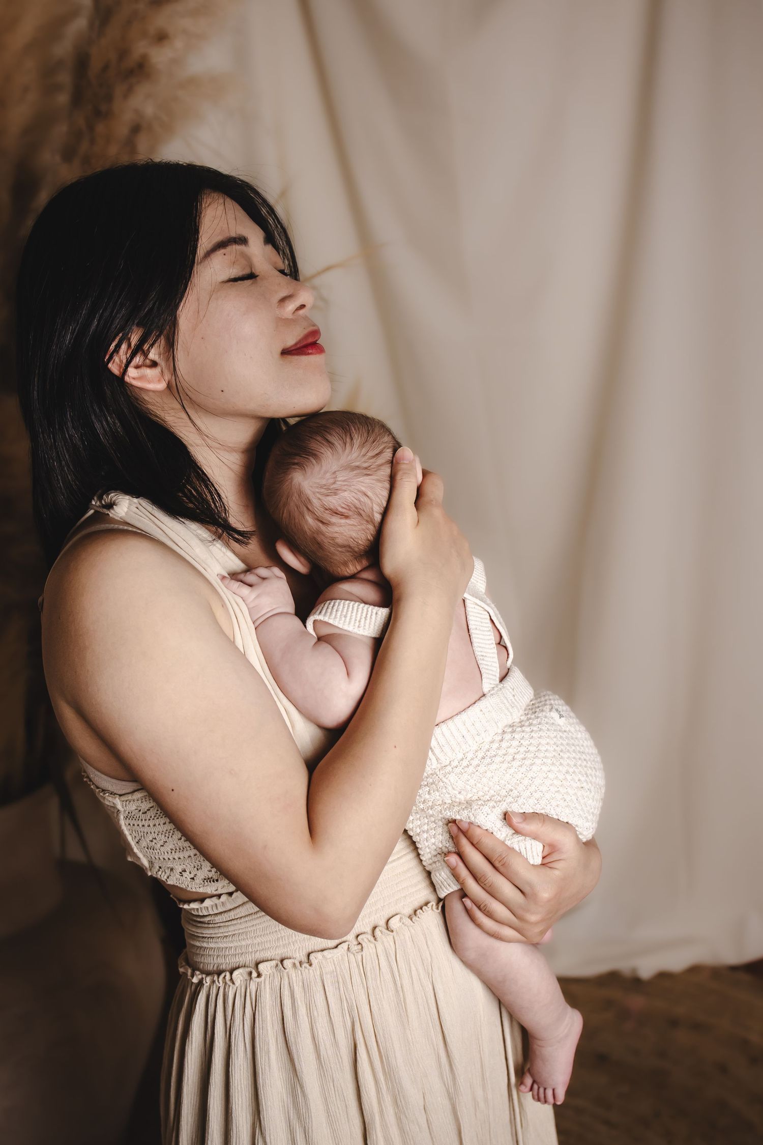 studio newborn photography session Boronia Melbourne