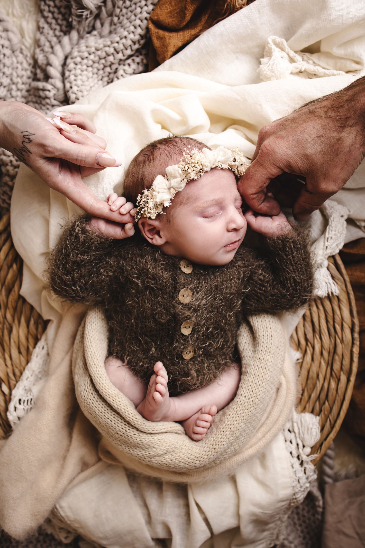 studio newborn photography session Boronia Melbourne