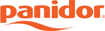 Orange Panidor brand logo text with curved swoosh design.