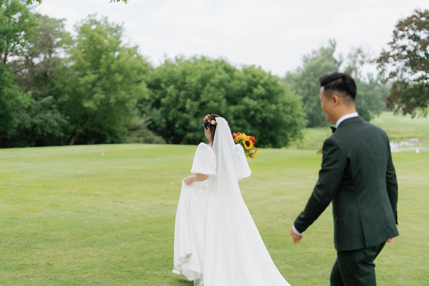 Elegant outdoor engagement session by AZ Photo Studio