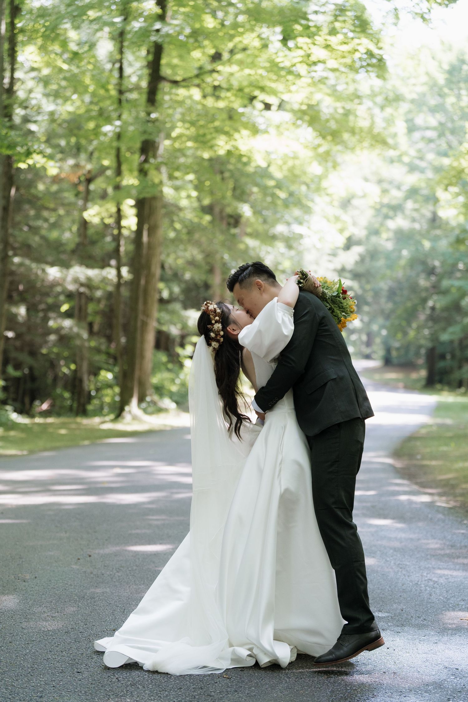 Vibrant outdoor engagement session with natural light captured by AZ Photo Studio