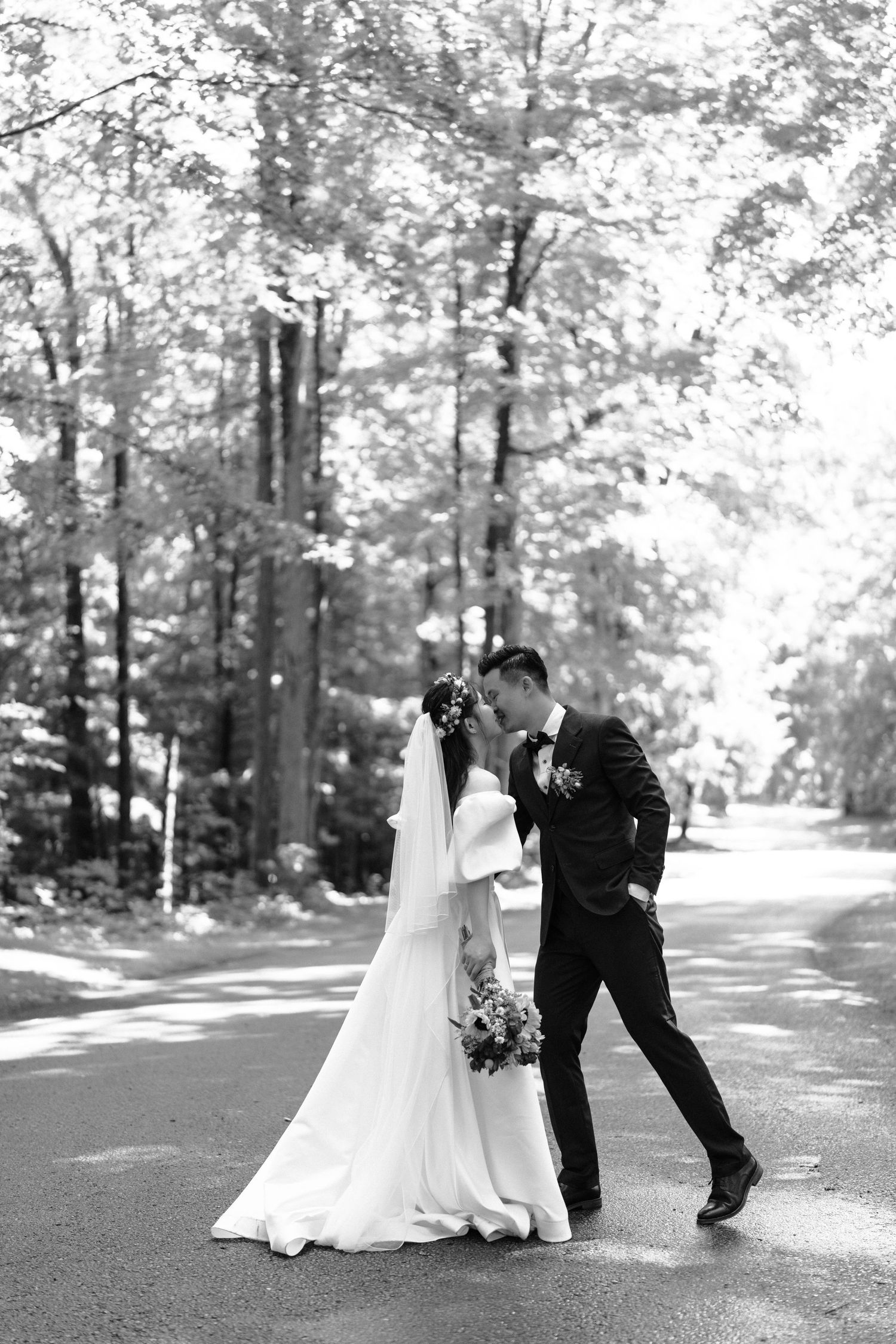 Wedding guests dancing at Pheasant Run Golf Club reception, captured by AZ Photo Studio.