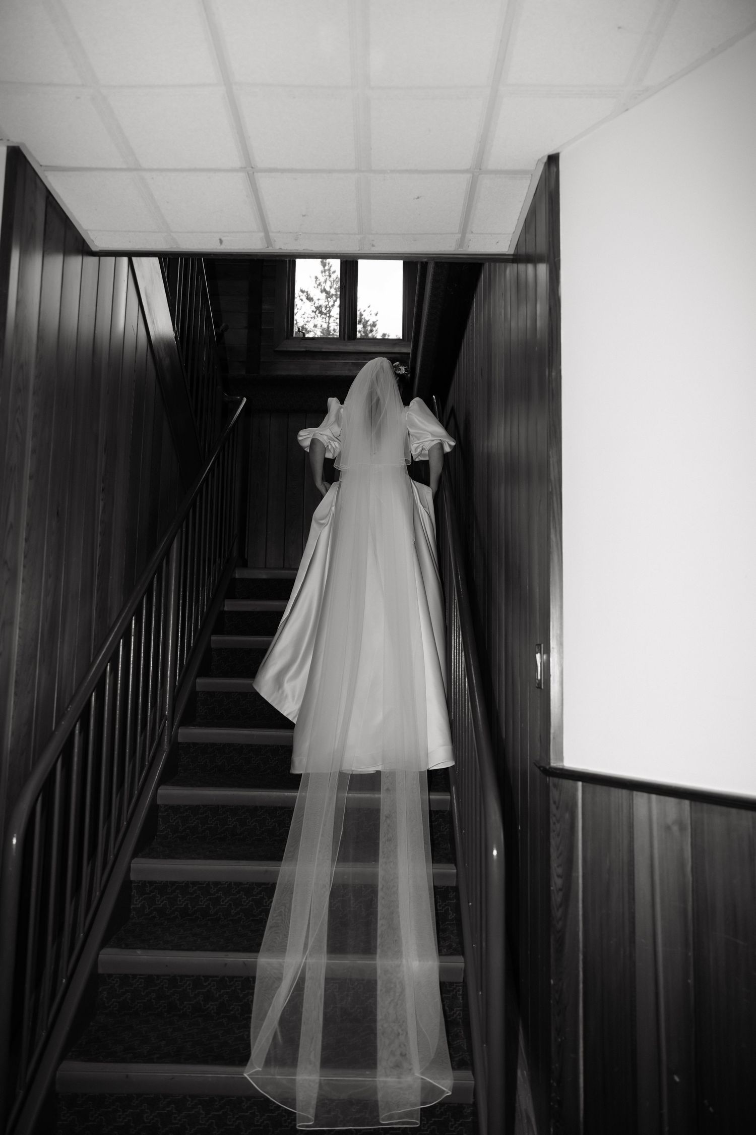 Capturing the bride's anticipation, professional wedding photography captured by AZ Photo Studio