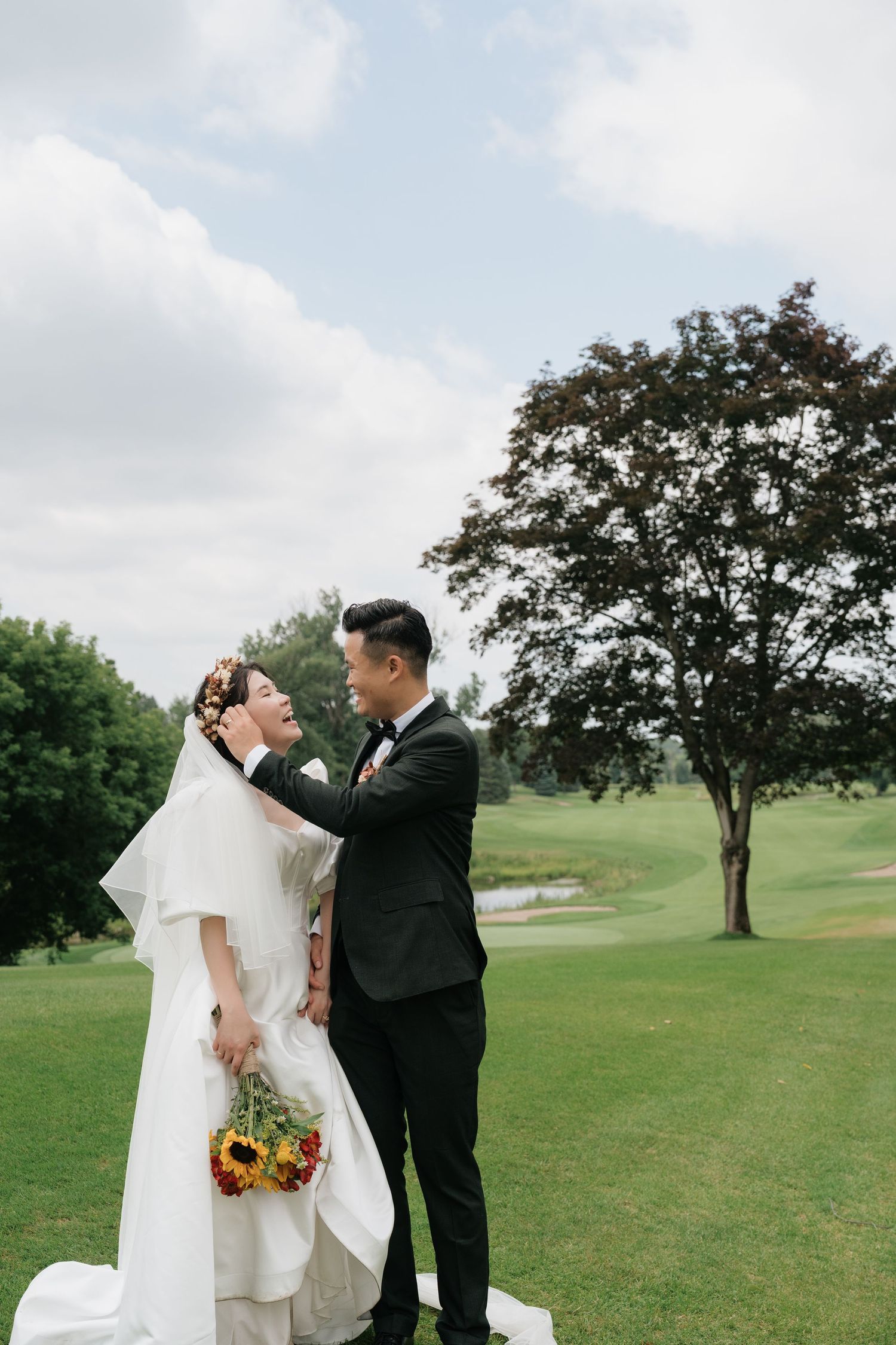 Intimate photo shoot in outdoor  Wedding captured by AZ Photo Studio