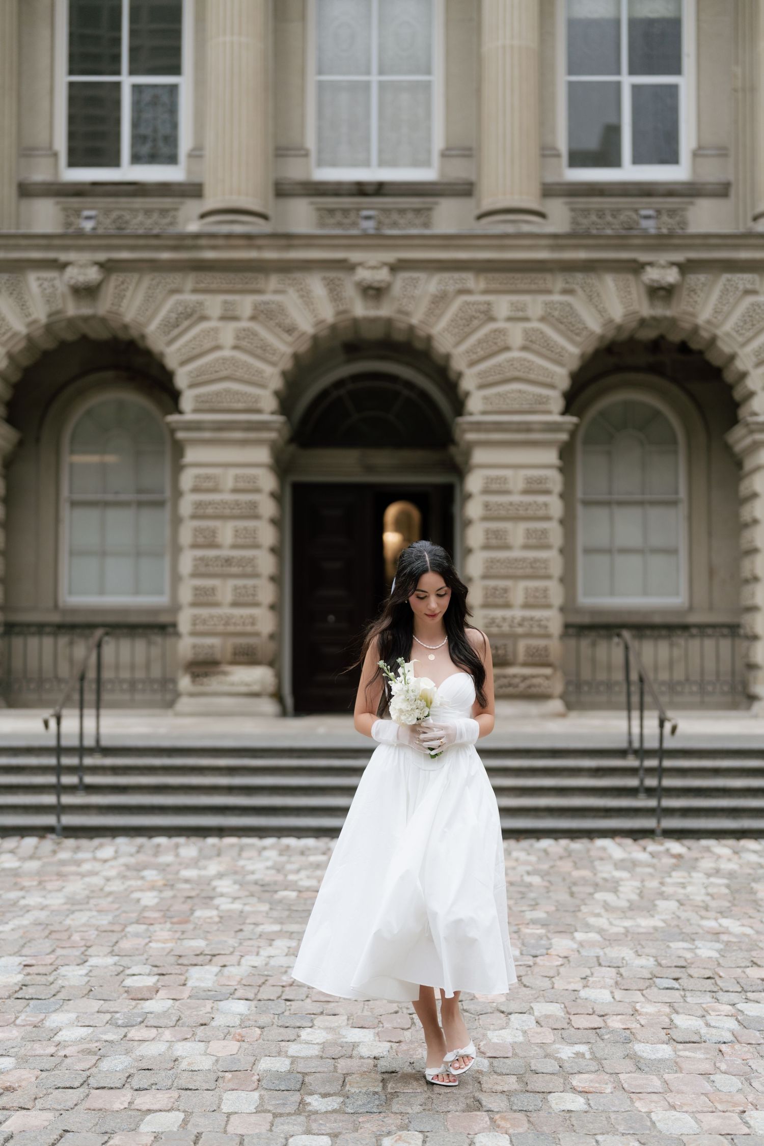 Romantic Toronto street style engagement session by AZ Photo Studio