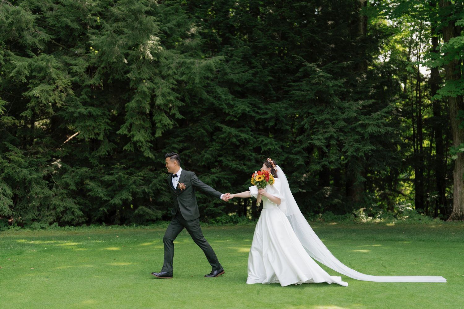 Heartfelt connection in a serene natural backdrop captured by AZ Photo Studio