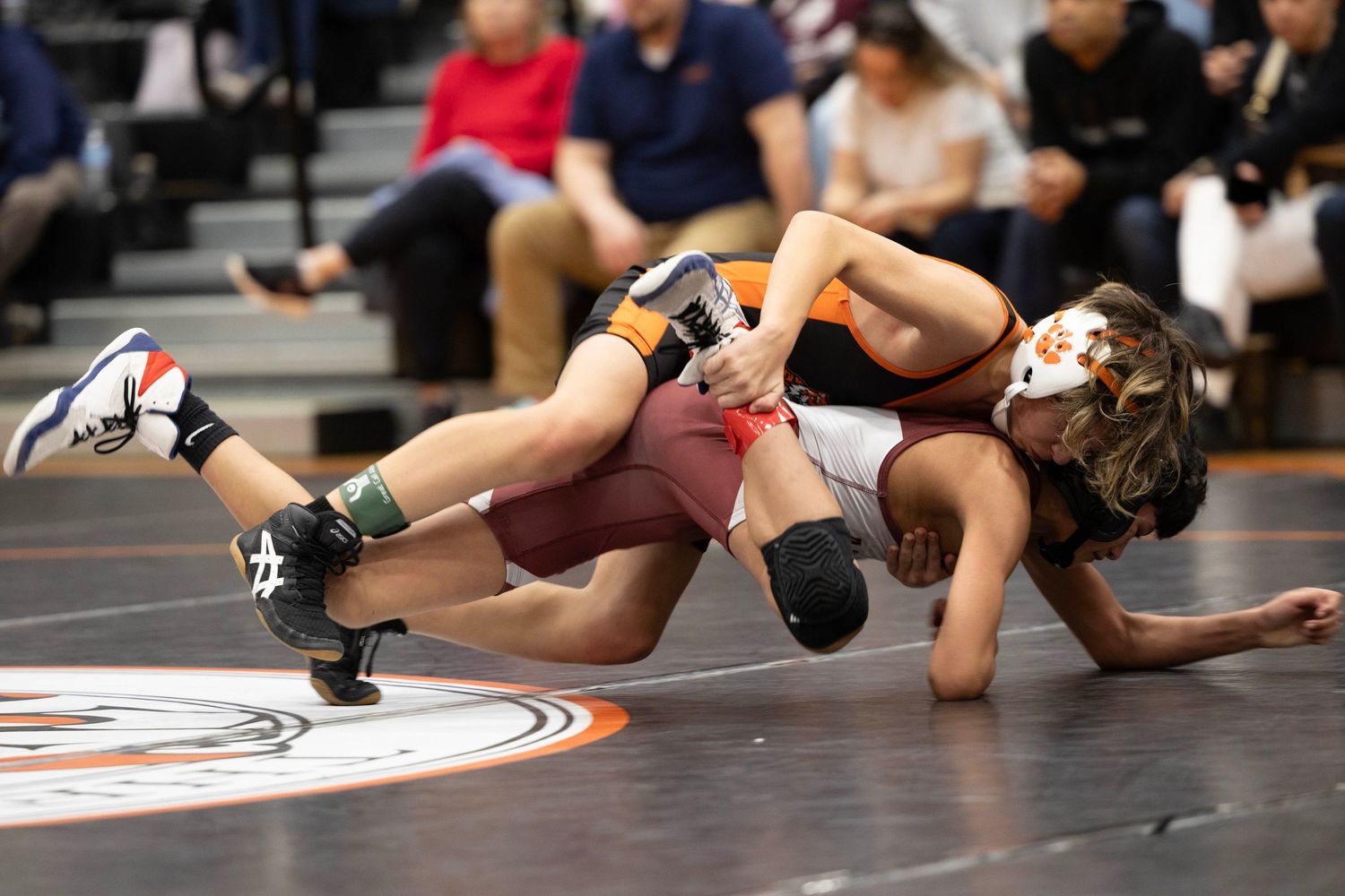 Wrestling Action Photo by Marie Griffith Photography